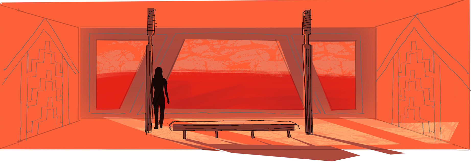 Red Dreams concept art